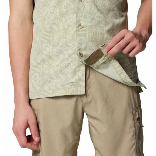 T-paita columbia TECH TRAIL UTILITY PRINTED WOVEN SS