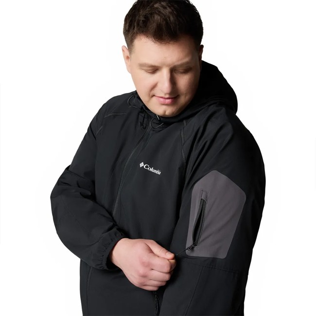 Veste columbia TALL HEIGHTS II HOODED SOFTSHELL Black