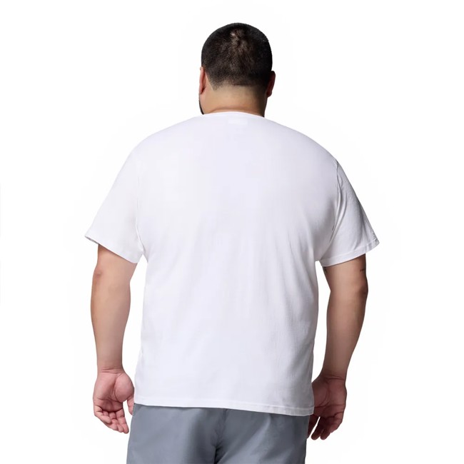 T-shirt columbia LAKE GRAPHIC TEE II White, Circular