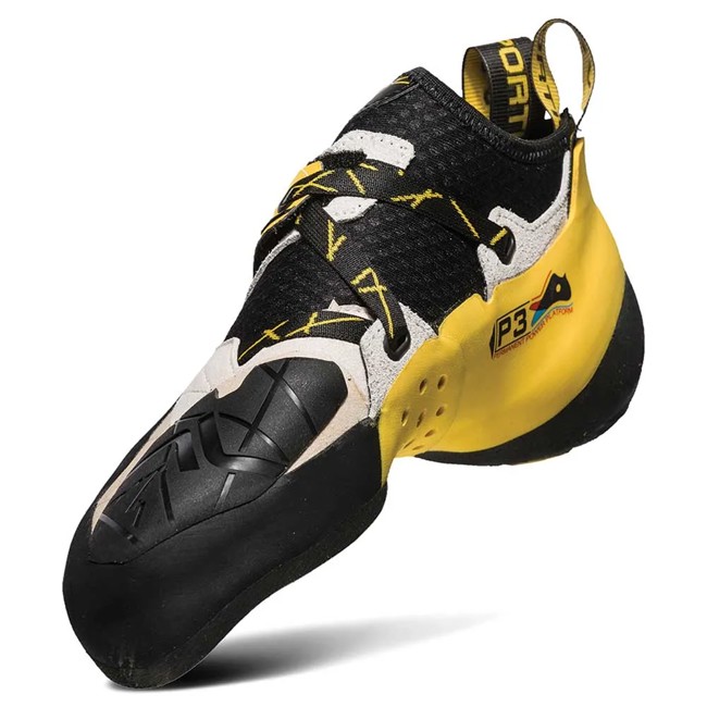 Lezecké topánky la sportiva SOLUTION White/Yellow '25
