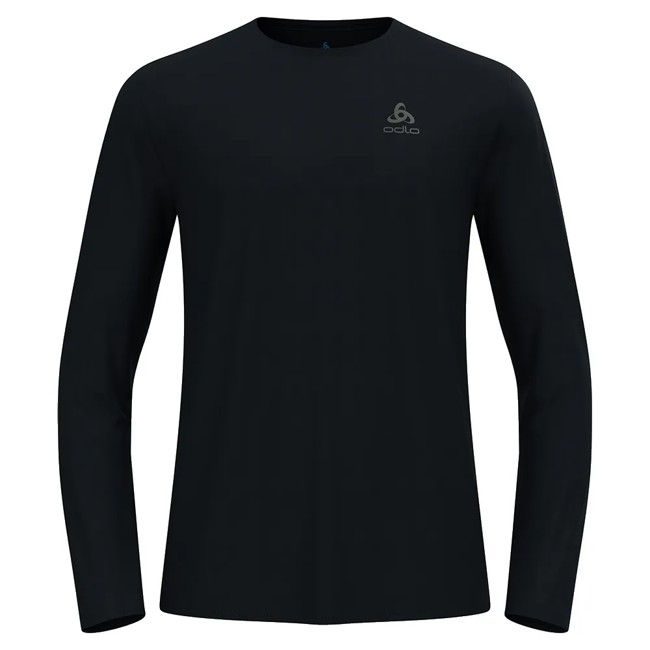 Tričko Odlo Crew Ls Zeroweight Chill-tec Bla
