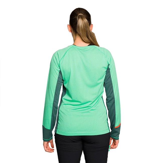 Camiseta Trangoworld Sardala Verde/verde Oscuro