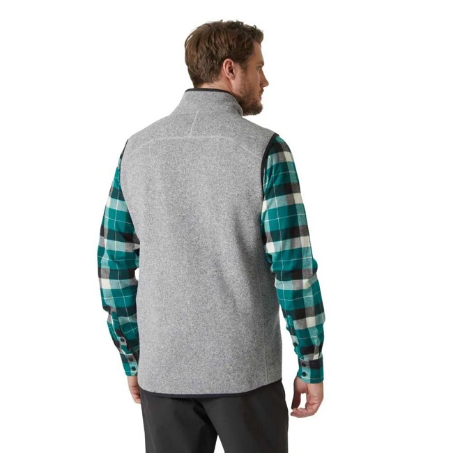 Vesta helly hansen FLEECE VEST 2.0 Grey Fog