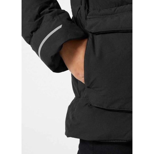 Parka helly hansen JR NORD PUFFY PARKA Black