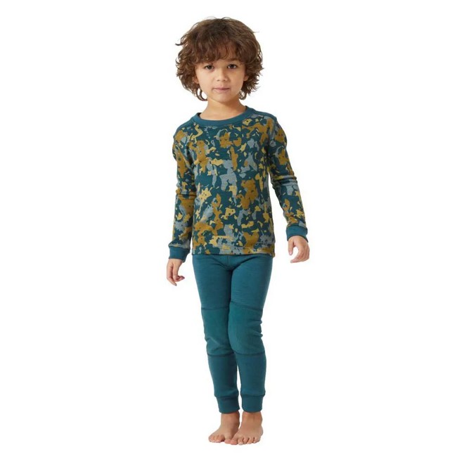 Póló helly hansen GRAPHIC LIFA MERINO SET Dark Creek