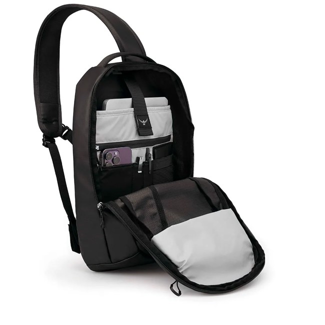 Krepšys Osprey Transporter Sling Raven Black/black