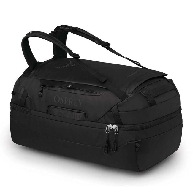Beutel osprey TRANSPORTER SQUFFEL 70 Raven Black/Black