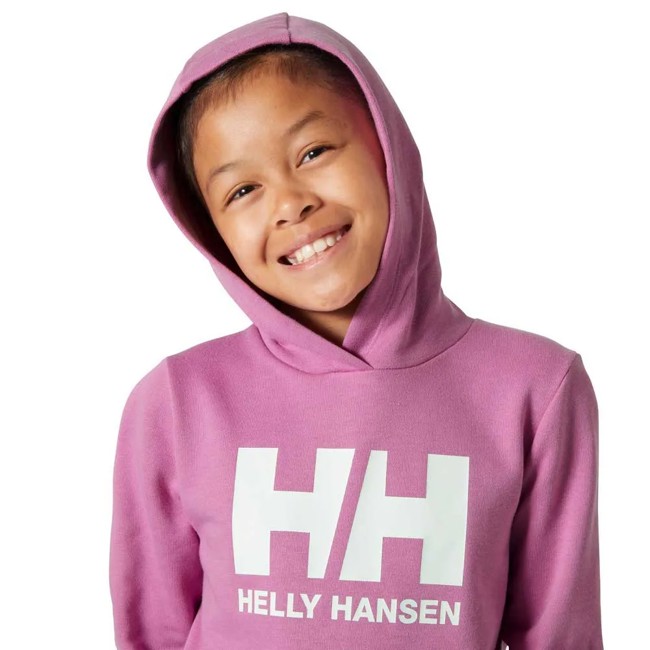 Sweatshirt helly hansen JR LOGO HOODIE 2.0 Meta Pink
