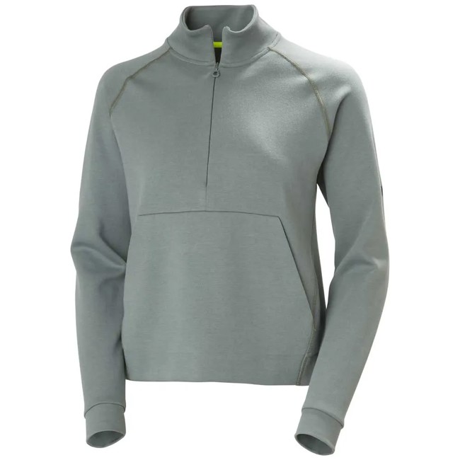 Mikina helly hansen HP TECH SWEAT HALF ZIP Grey Cactus