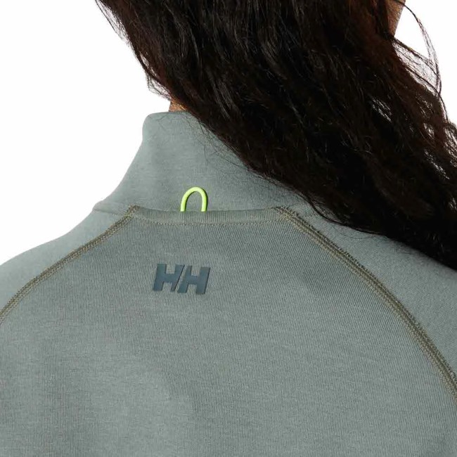 Mikina helly hansen HP TECH SWEAT HALF ZIP Grey Cactus