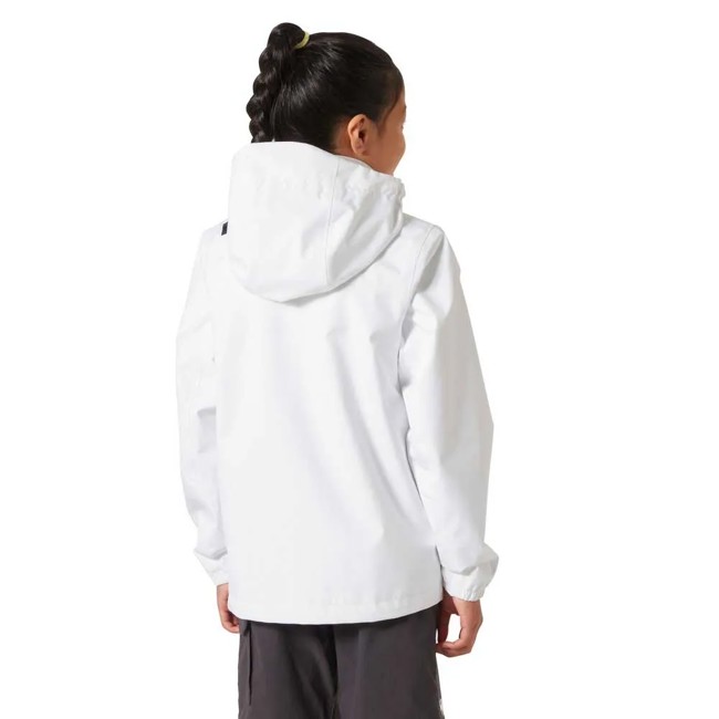 Jacka helly hansen JR CREW HOODED White