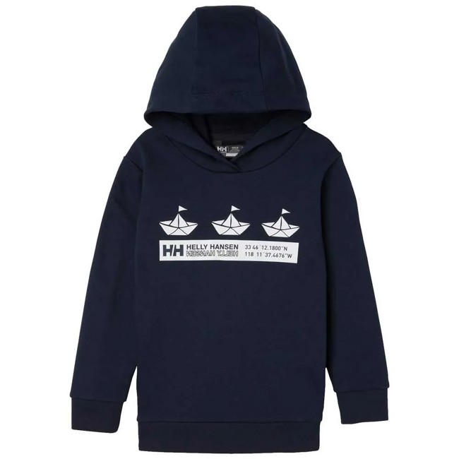 Mikina helly hansen GRAPHIC HOODIE Navy