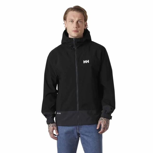 Giacca helly hansen BLOCK HOODED JACKET Black