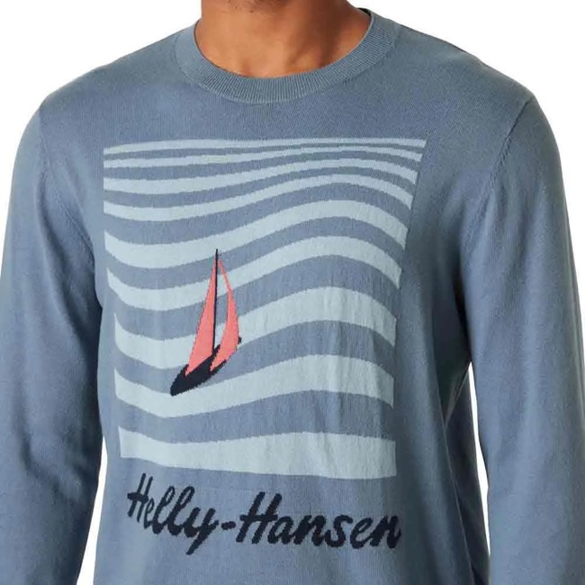 Trui helly hansen QUAYSIDE KNIT Navy