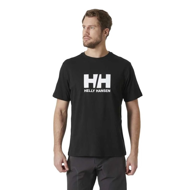 Koszulka helly hansen LOGO T-SHIRT 3.0 Black