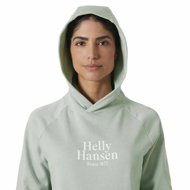 Mikina helly hansen CORE GRAPHIC HOODIE Green