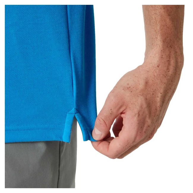 Polo helly hansen 1/2 ZIP POLO Cyan