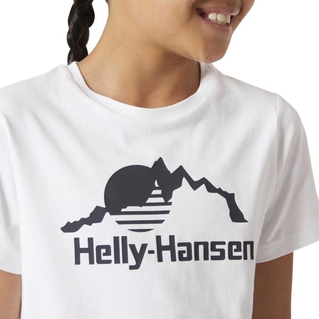 T-shirt helly hansen GRAPHIC T-SHIRT White JR