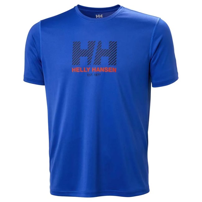 Helly Hansen T-shirt Tech Graphic T-shirt 2.0 Cobalt 2.0