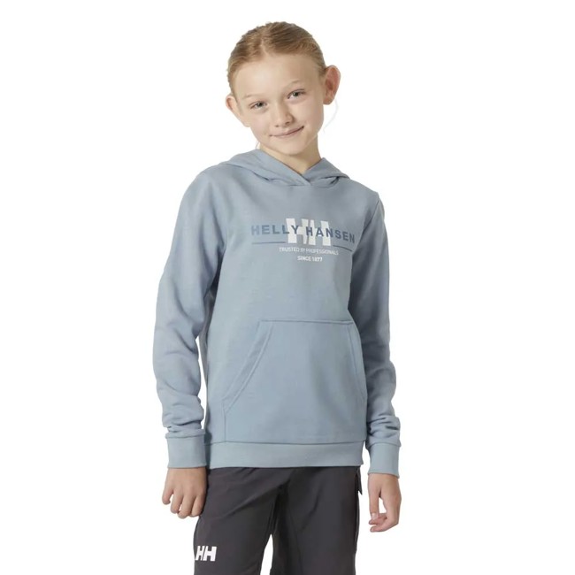 Pulóver helly hansen GRAPHIC HOODIE Windy Blue