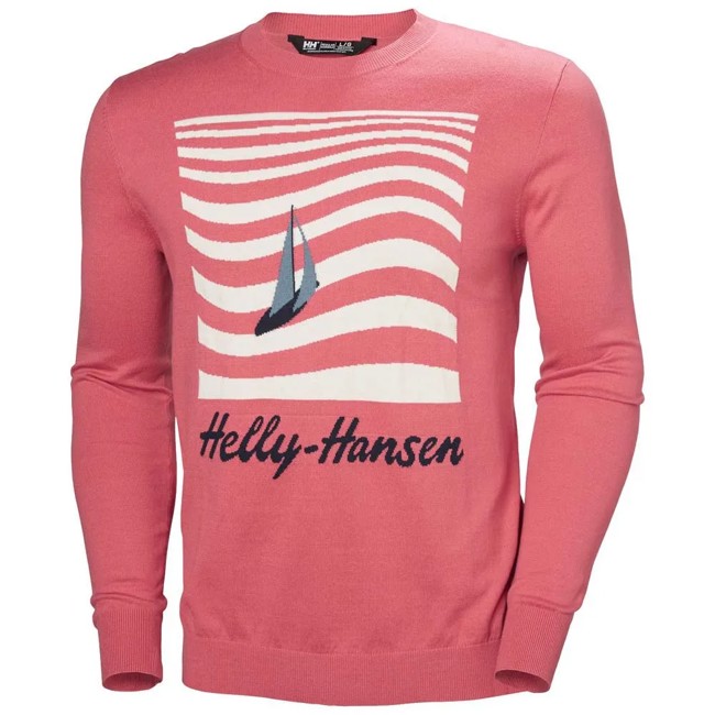Trui helly hansen QUAYSIDE KNIT Red