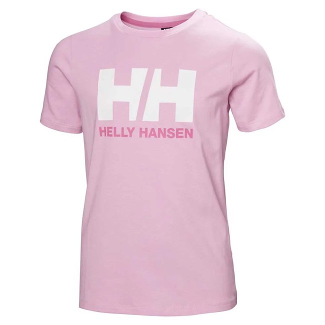 Tričko helly hansen JR LOGO T-SHIRT Cherry Blossom