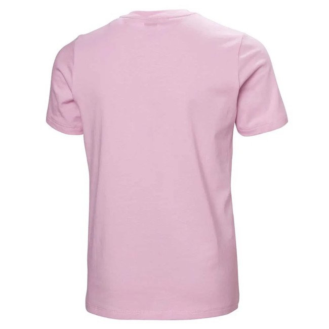 Tričko helly hansen JR LOGO T-SHIRT Cherry Blossom