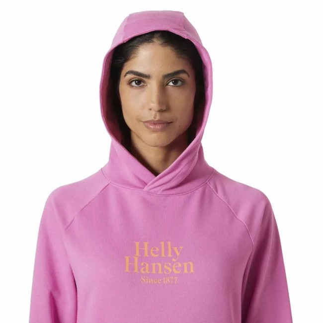 Mikina helly hansen CORE GRAPHIC HOODIE Meta Pink