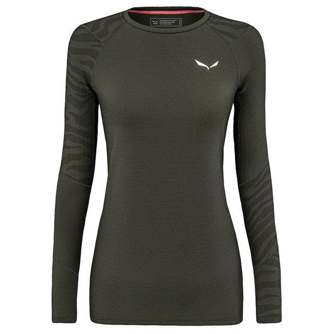 salewa T-shirt Cristallo Warm AMR L/S