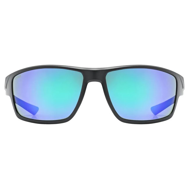 Okuliare uvex 230 blak mat/green C3