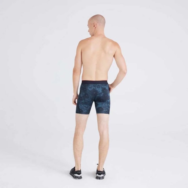 Boxerky saxx MESH BOXER BRIEF FLY White N