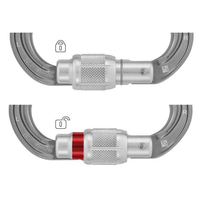 Mosquetão Petzl Omni Screw-lock