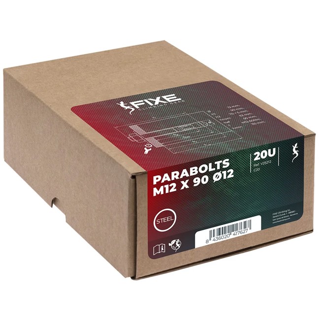 Skrutka fixe ecotri M12x90mm caja 20 un.