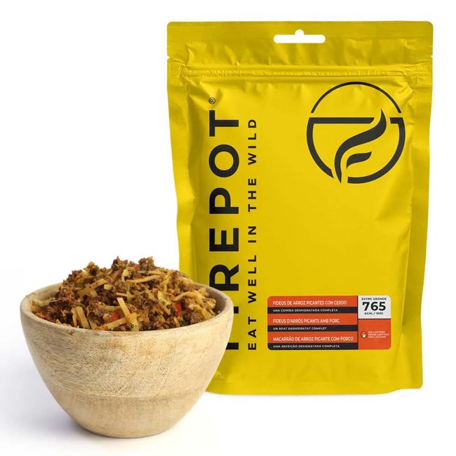Torkade Livsmedel Firepot Fideos De Arroz Picantes Con Cerdo Xl