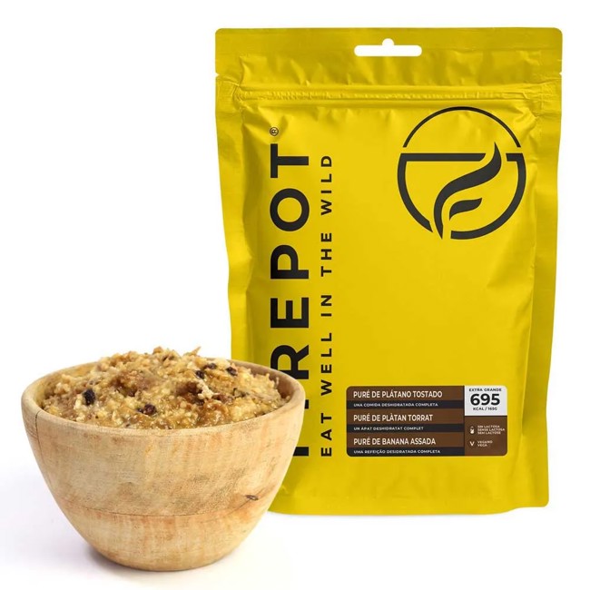 Torkade Livsmedel Firepot Pure De Platano Tostado Xl