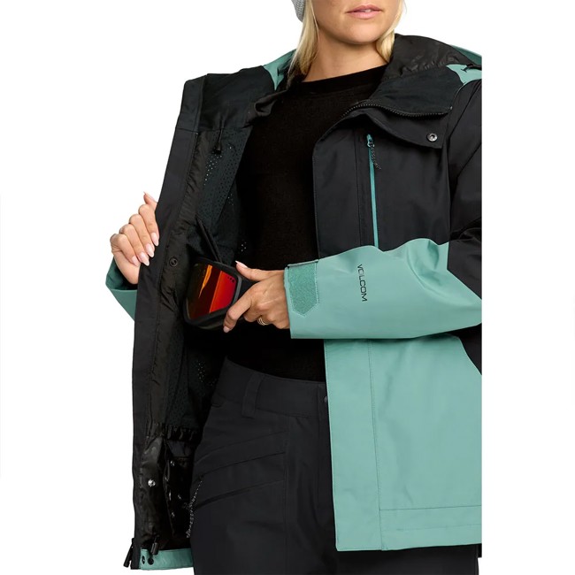 Casaco Volcom V.co Eras Ins Gore Jacket Arctic Blue