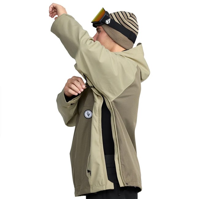 Volcom Jacket Hossegor 20k Pullover Military