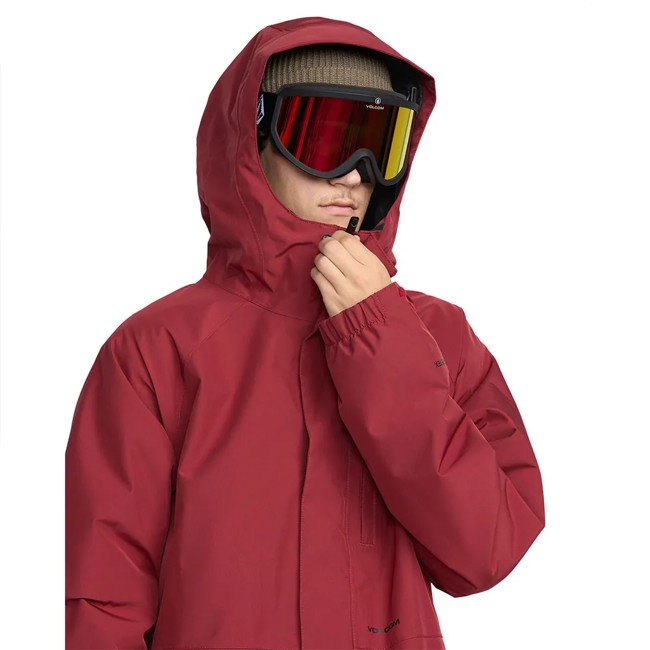 Volcom Jacket Dua Ins Gore-tex Burnt Red