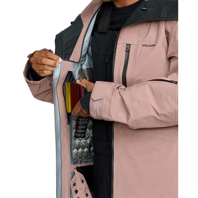 Volcom Jacket Tds Inf Gore-tex Mauve