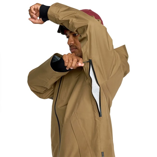 Volcom Jacket Tester 3l Gore-tex Bronze