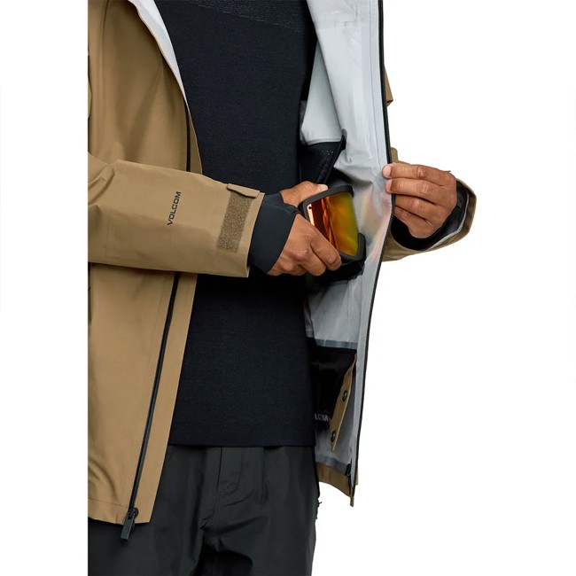 Volcom Jacket Tester 3l Gore-tex Bronze