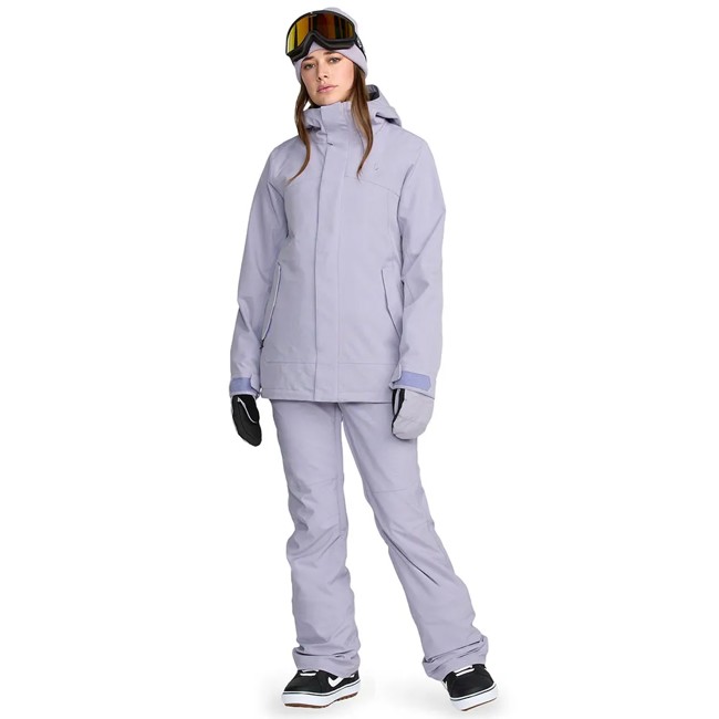 Volcom One-piece Suit Swift Bib Overall Lavender Aura