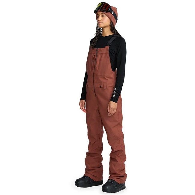Pantalone Volcom Swift Bib Overall Henna