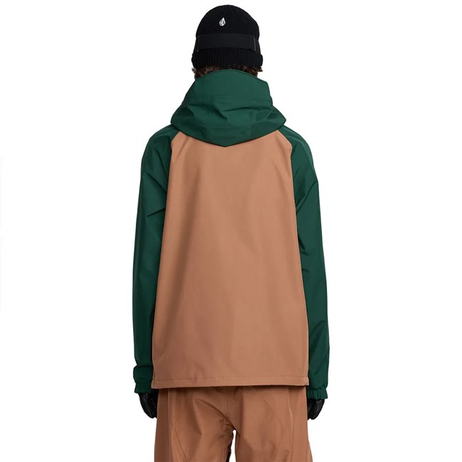 Volcom Jacket Dua Ins Gore-tex Terra Brown