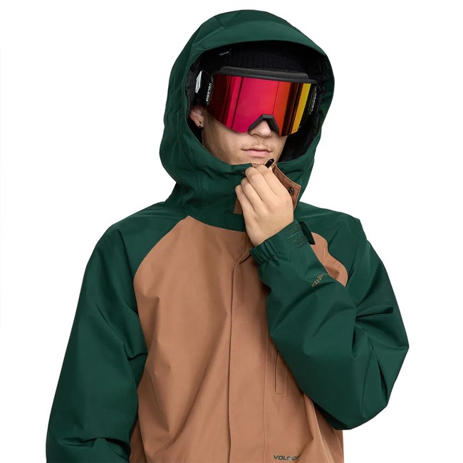 Volcom Jacket Dua Ins Gore-tex Terra Brown