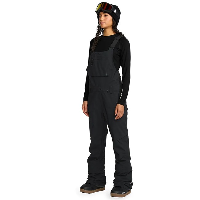 Pantalone Volcom Ash Stretch Gore Bib Overall Black