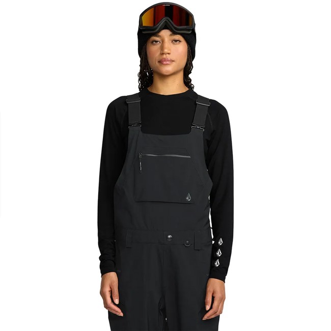 Pantalone Volcom Ash Stretch Gore Bib Overall Black