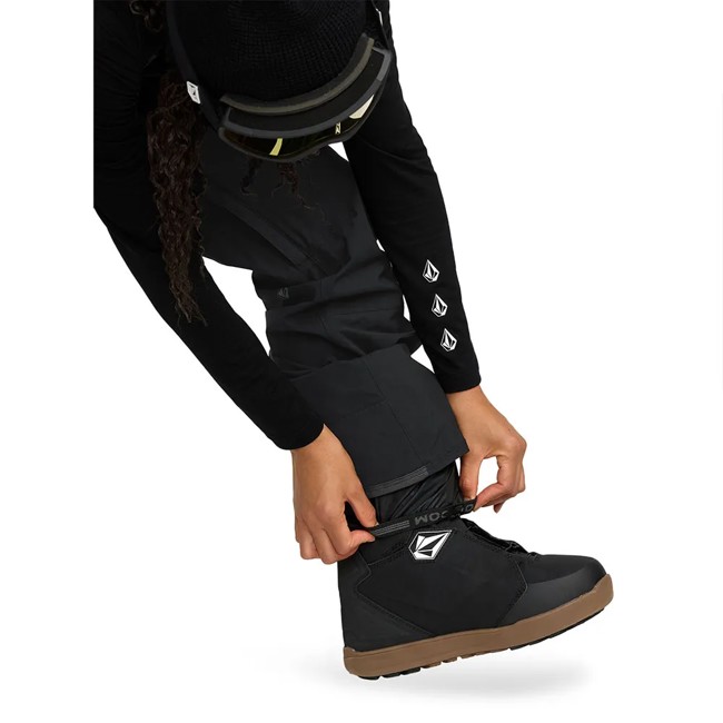 Pantalone Volcom Ash Stretch Gore Bib Overall Black