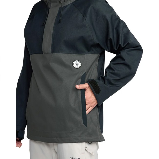 Volcom Jacket Hossegor 20k Pullover Black