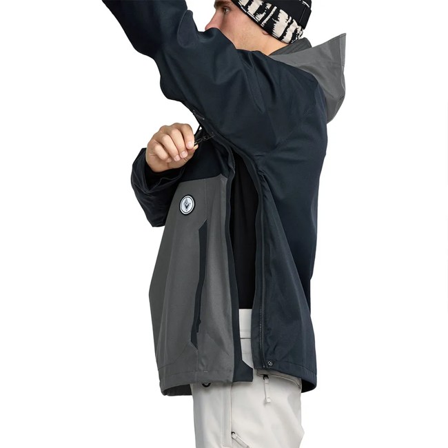 Volcom Jacket Hossegor 20k Pullover Black